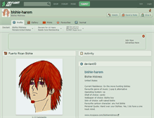 Tablet Screenshot of bishie-harem.deviantart.com