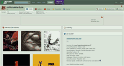 Desktop Screenshot of milliondollardude.deviantart.com