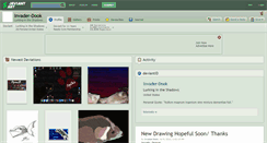 Desktop Screenshot of invader-dook.deviantart.com