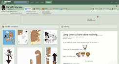 Desktop Screenshot of curiosity-my-way.deviantart.com