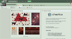 Desktop Screenshot of chaoticafractals.deviantart.com