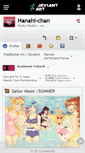 Mobile Screenshot of hanahi-chan.deviantart.com