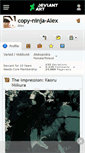 Mobile Screenshot of copy-ninja-alex.deviantart.com