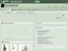 Tablet Screenshot of gwevin-benlie198.deviantart.com