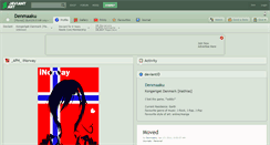 Desktop Screenshot of denmaaku.deviantart.com