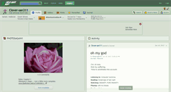Desktop Screenshot of clover-san311.deviantart.com
