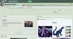 Desktop Screenshot of haunted-by-numbers.deviantart.com