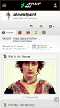 Mobile Screenshot of iateleadpaint.deviantart.com