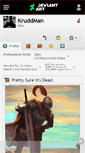 Mobile Screenshot of kruddman.deviantart.com