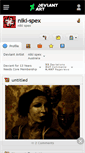 Mobile Screenshot of niki-spex.deviantart.com