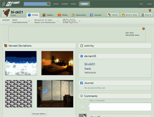 Tablet Screenshot of bl-ok01.deviantart.com