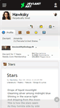 Mobile Screenshot of hawksky.deviantart.com