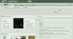 Desktop Screenshot of izzaboo.deviantart.com