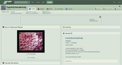 Desktop Screenshot of fearfullywonderfully.deviantart.com