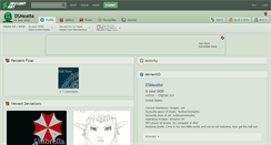 Desktop Screenshot of dsmeatte.deviantart.com