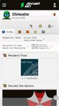 Mobile Screenshot of dsmeatte.deviantart.com