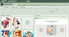 Desktop Screenshot of mangafreak455.deviantart.com