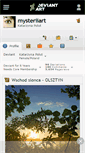 Mobile Screenshot of mysteriiart.deviantart.com