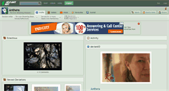 Desktop Screenshot of anthera.deviantart.com