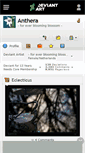 Mobile Screenshot of anthera.deviantart.com
