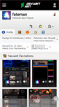 Mobile Screenshot of fateman.deviantart.com