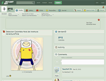 Tablet Screenshot of gecg.deviantart.com