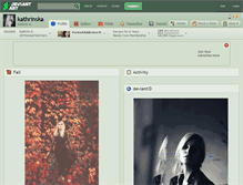 Tablet Screenshot of kathrinska.deviantart.com