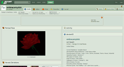 Desktop Screenshot of embracemy666.deviantart.com