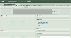 Desktop Screenshot of flattened-poke-club.deviantart.com