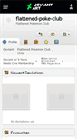 Mobile Screenshot of flattened-poke-club.deviantart.com