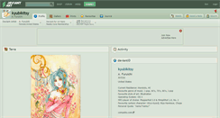 Desktop Screenshot of kyubikitsy.deviantart.com