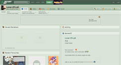 Desktop Screenshot of lover-of-loli.deviantart.com