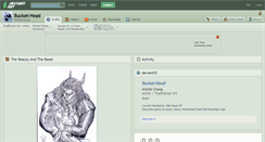 Desktop Screenshot of bucket-head.deviantart.com