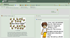 Desktop Screenshot of mario2-0.deviantart.com