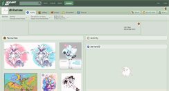 Desktop Screenshot of divinerose.deviantart.com
