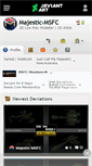 Mobile Screenshot of majestic-msfc.deviantart.com