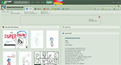 Desktop Screenshot of hidentheimmortal.deviantart.com
