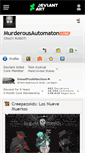 Mobile Screenshot of murderousautomaton.deviantart.com