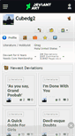 Mobile Screenshot of cubedg2.deviantart.com