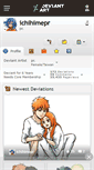 Mobile Screenshot of ichihimepr.deviantart.com