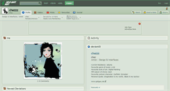 Desktop Screenshot of chazzz.deviantart.com