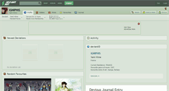 Desktop Screenshot of igniphis.deviantart.com