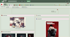 Desktop Screenshot of isahn.deviantart.com