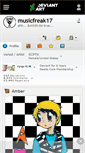 Mobile Screenshot of musicfreak17.deviantart.com