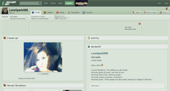 Desktop Screenshot of lonespark088.deviantart.com