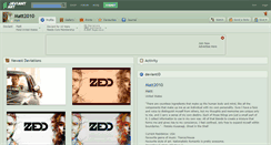Desktop Screenshot of matt2010.deviantart.com