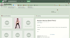 Desktop Screenshot of cauldronblack.deviantart.com