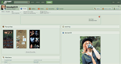 Desktop Screenshot of bloodspill25.deviantart.com