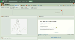 Desktop Screenshot of layra600.deviantart.com