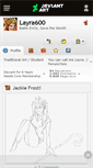 Mobile Screenshot of layra600.deviantart.com